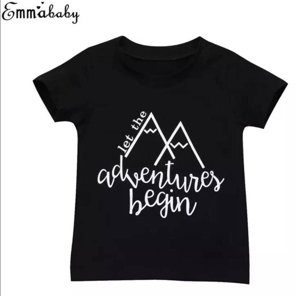 “Let the adventures begin!” 2, 3T,
